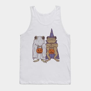 Trick Or Treating Frogs Tank Top